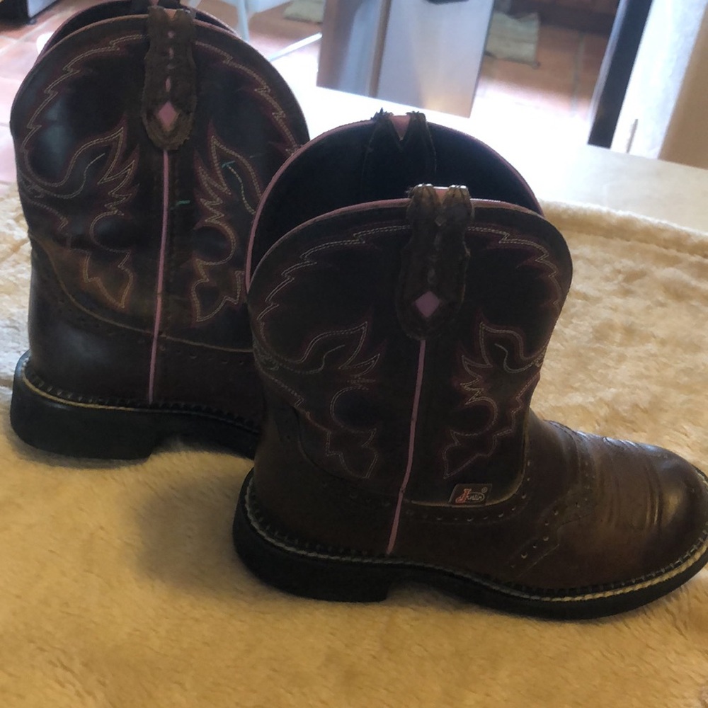 Justin western boots 3469 - Picture 5 of 10